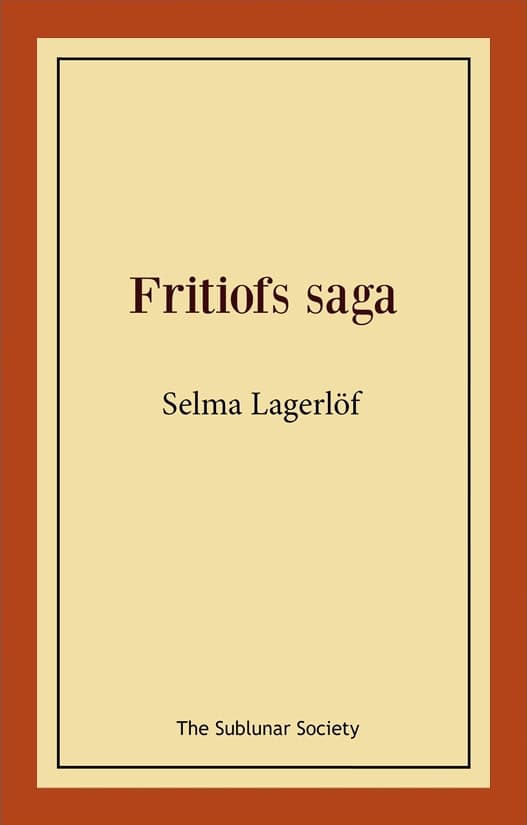 Lagerlöf, Selma | Fritiofs saga