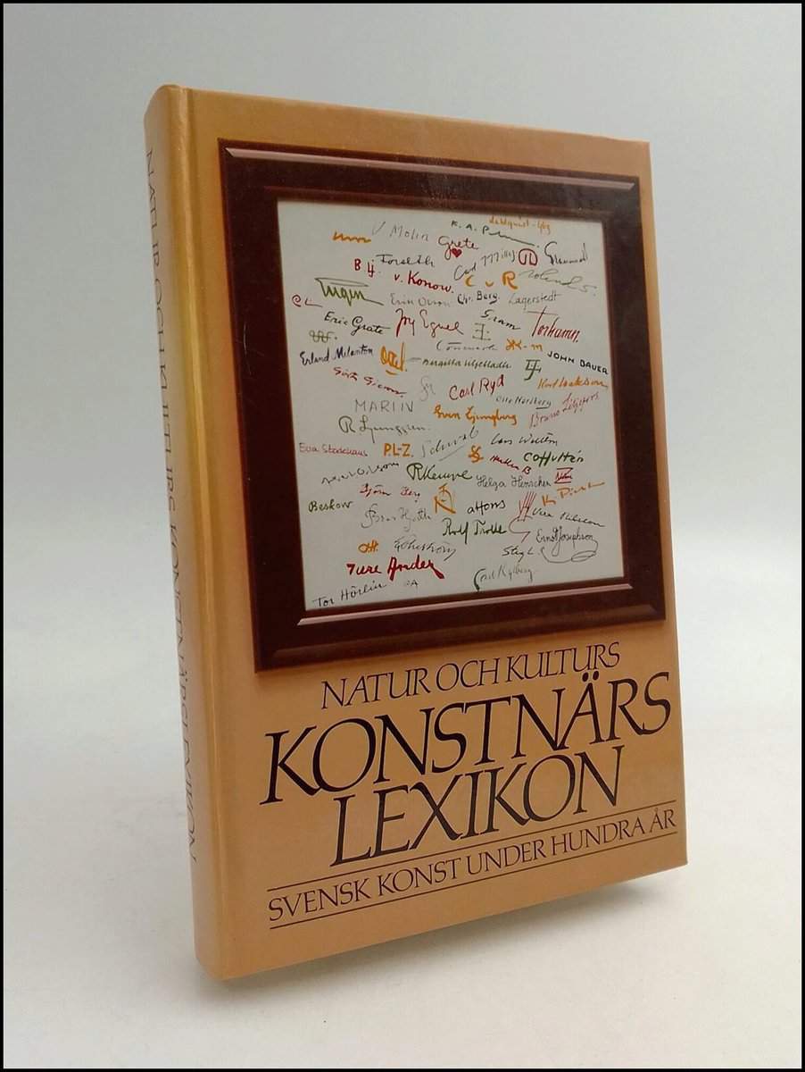 Wretholm, Eugen (red) | Natur och Kulturs konstnärslexikon : Svensk konst under 100 år