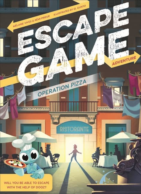 Melanie Vives - El Gunto - Remi Prieur | Escape Game Adventure: Operation Pizza : Operation Pizza
