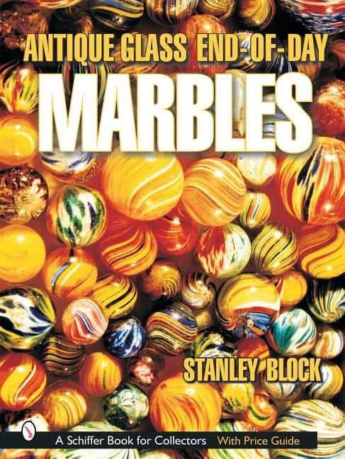 Block, Stanley | Antique glass end of day marbles
