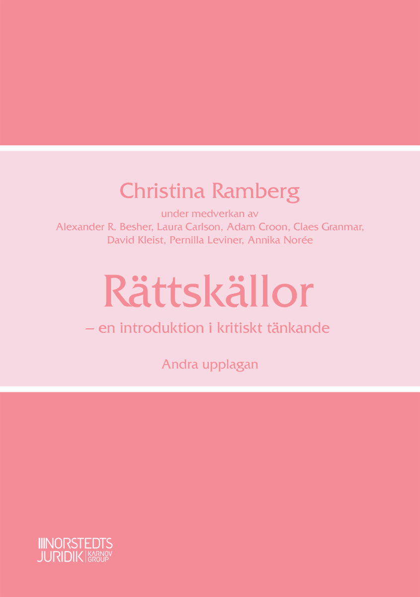 Ramberg, Christina | Besher, Alexander | Carlson, Laura | Croon, Adam | Granmar, Claes | Kleist, David | Leviner, Pernil...