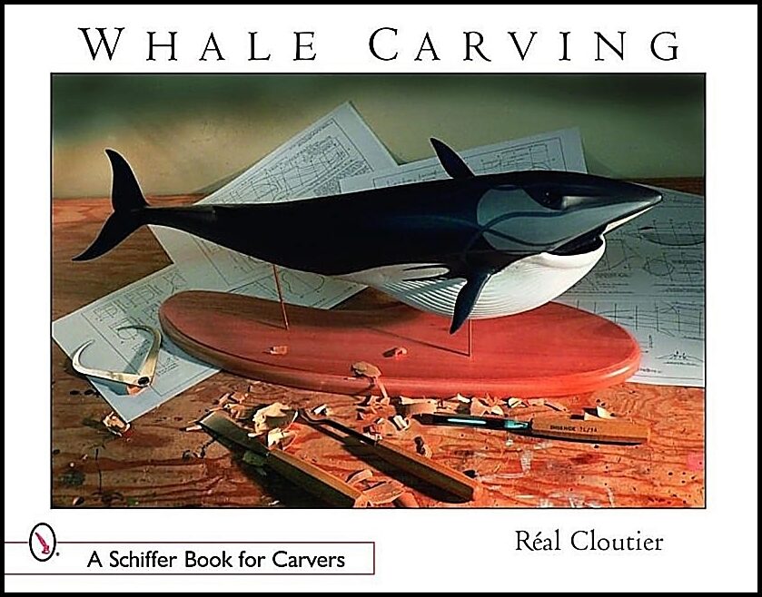 Re, | *al Cloutier | Whale Carving
