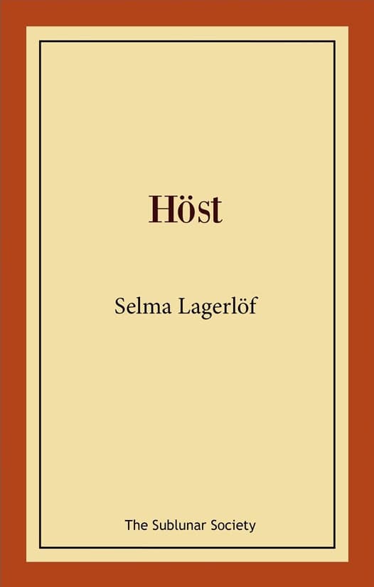 Lagerlöf, Selma | Höst