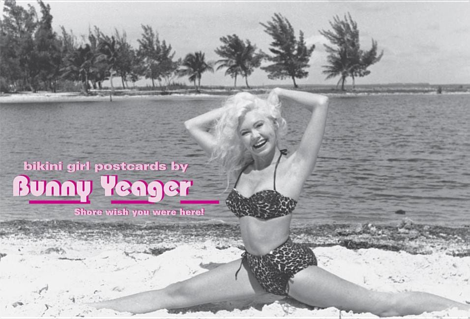 Bunny Yeager | Bikini Girl Postcards By Bunny Yeager