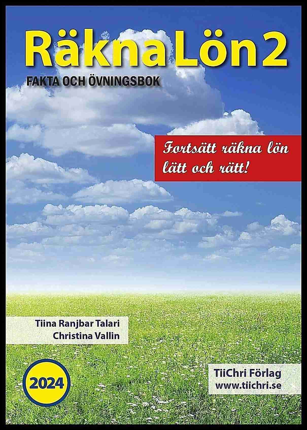 Ranjbar Talari, Tiina | Vallin, Christina | Räkna Lön 2 : 2024 (bok + digital produkt)
