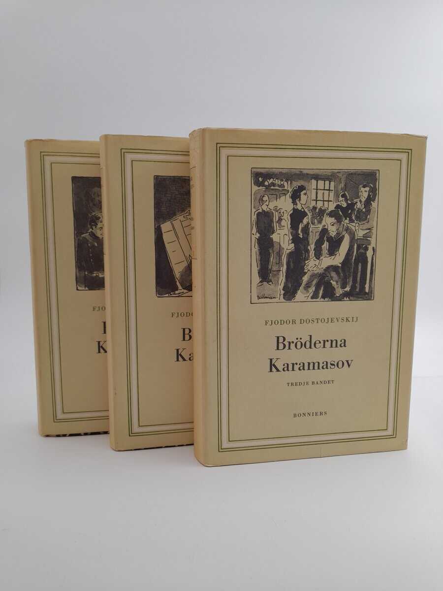 Dostojevskij, Fjodor | Bröderna Karamasov : Band I-III.