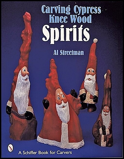 Streetman, Al | Carving cypress knee wood spirits