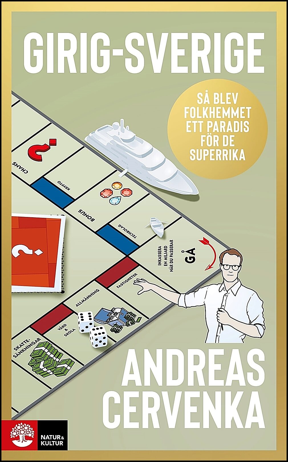 Cervenka, Andreas | Girig-Sverige : Så blev folkhemmet ett paradis för de superrika