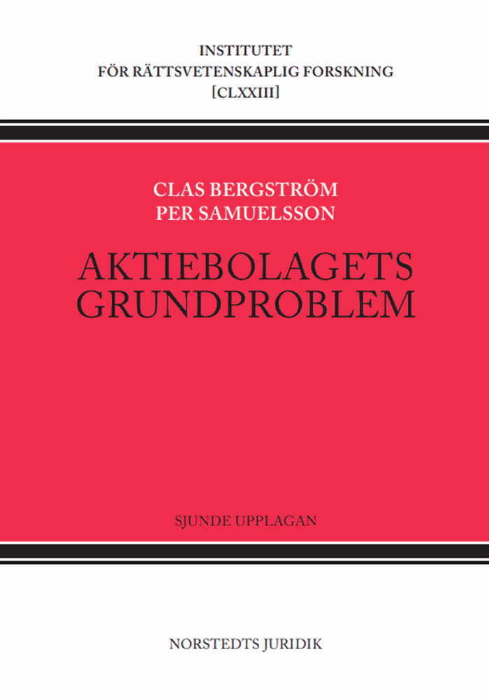 Bergström, Clas | Samuelsson, Per | Aktiebolagets grundproblem