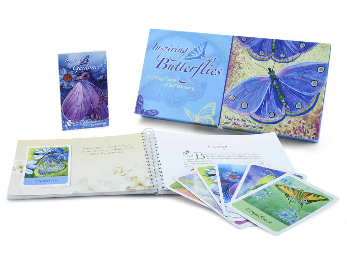 Zaboronek, Ginny | Inspiring butterflies : A 27-day course of self discovery