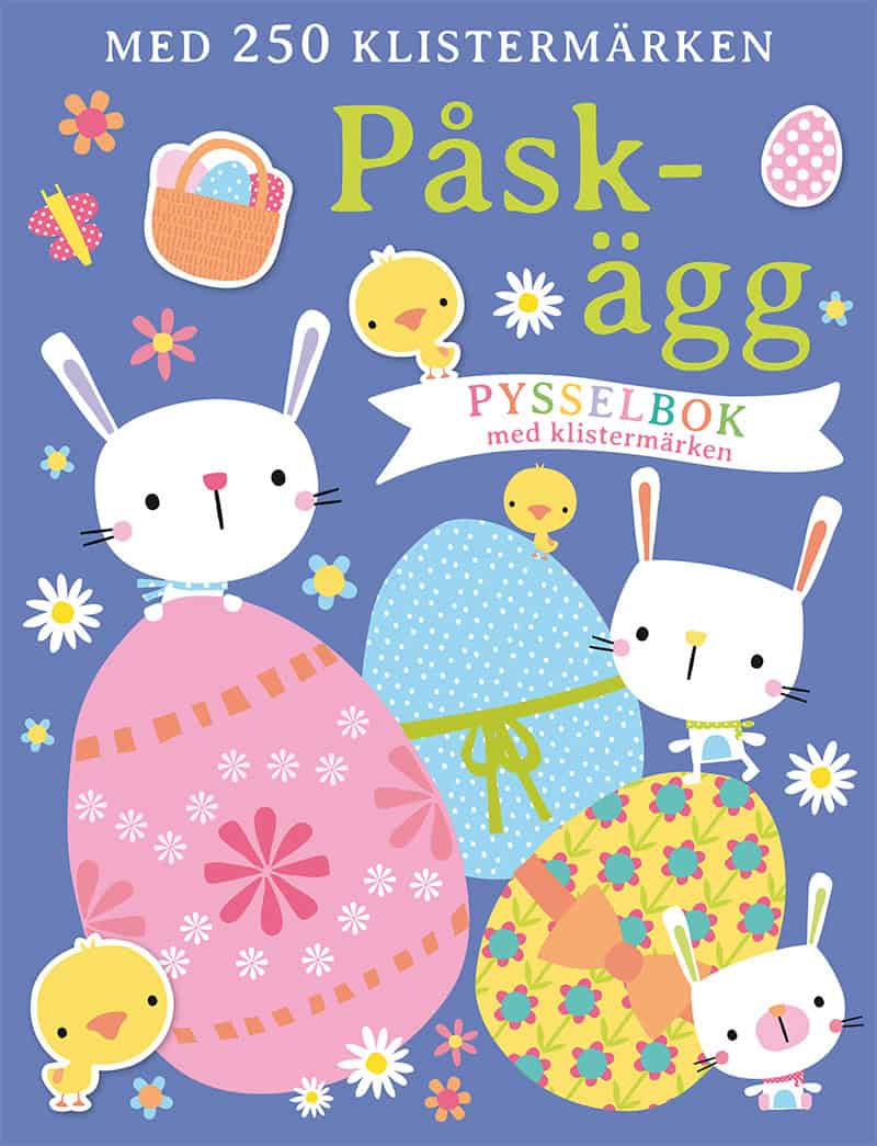 Påskägg : Pysselbok med klistermärken
