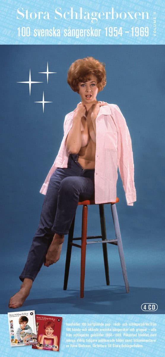 Olofsson, Hans | Aulin, Leif | Stora Schlagerboxen : 100 svenska sångerskor 1954-1969. Vol. 2