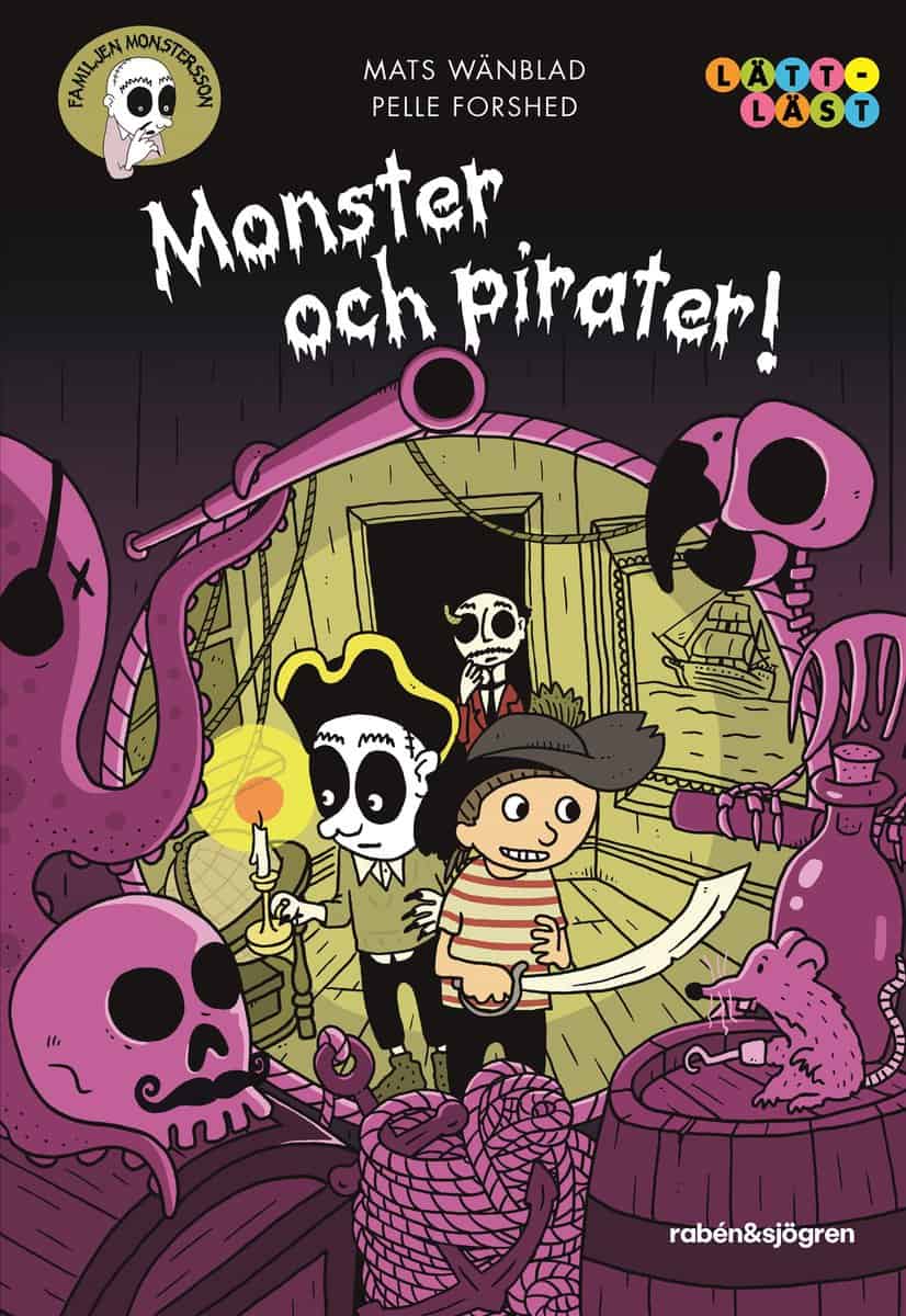 Wänblad, Mats | Monster och pirater!