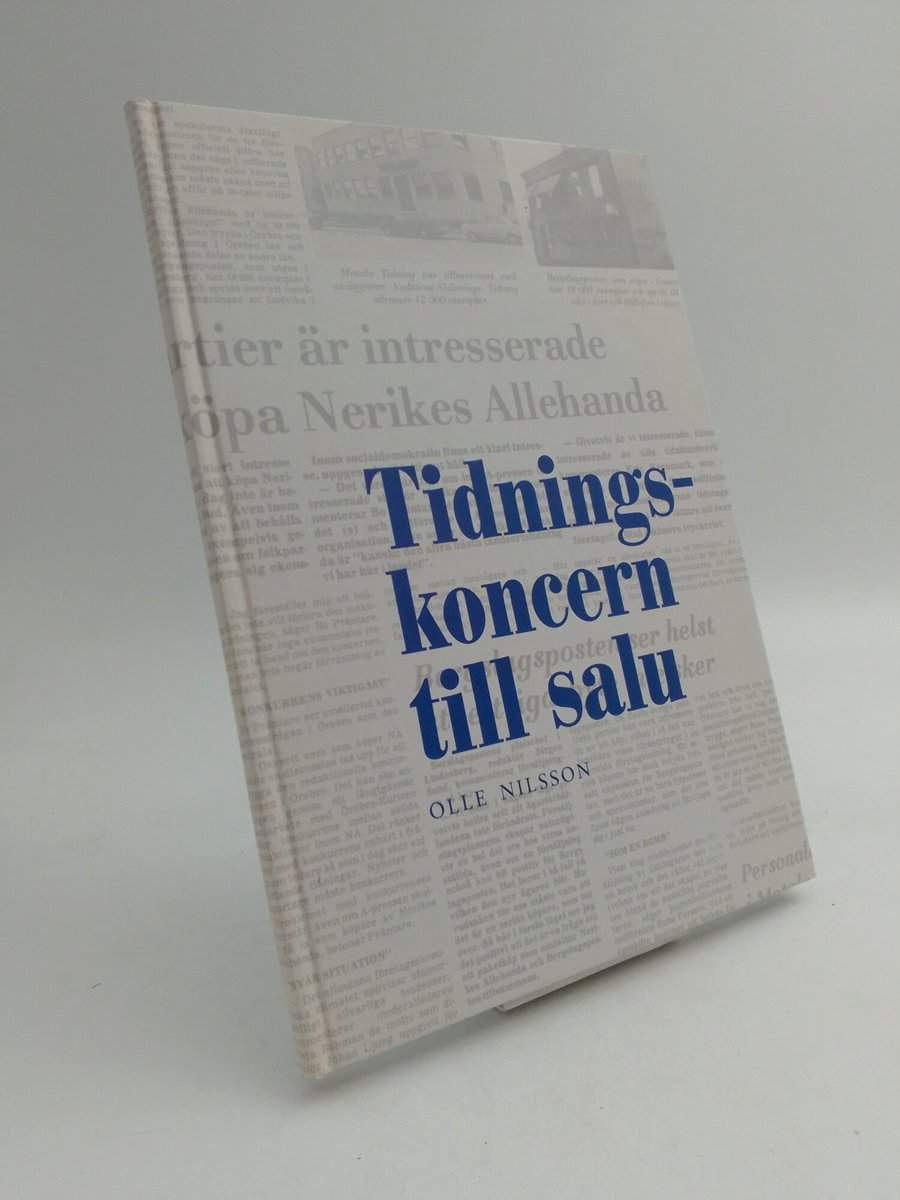 Nilsson, Olle | Tidningskoncern till salu