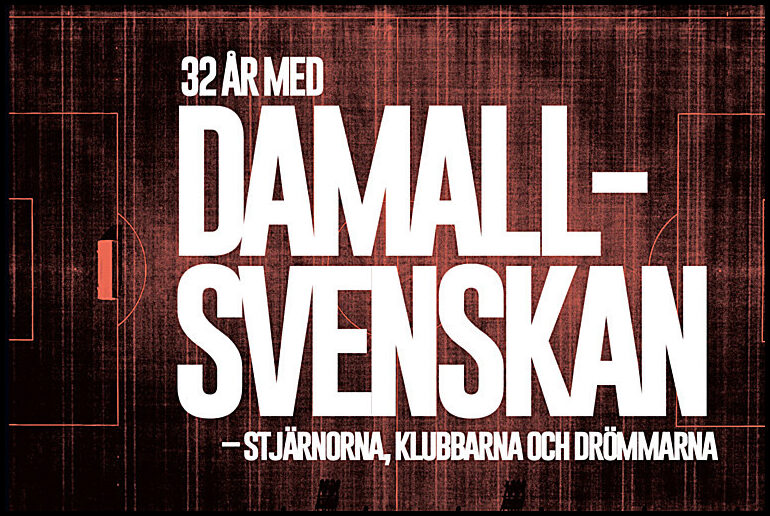 Nylin, Lars | 32 år med Damallsvenskan – Stjärnorna, klubbarna och drömmarna