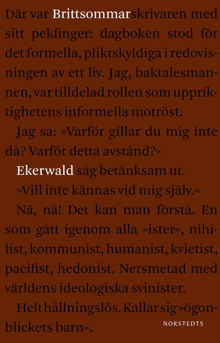 Ekerwald, Carl-Göran | Brittsommar