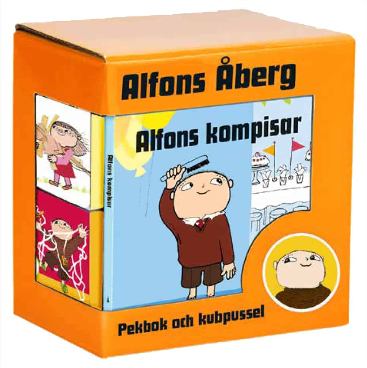 Alfons kompisar : Bok och kubpussel