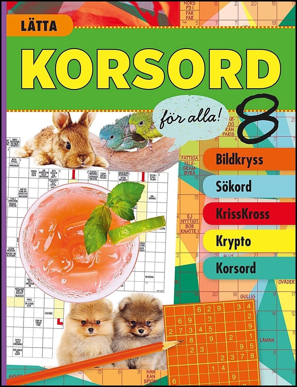 Lätta korsord för alla! 8