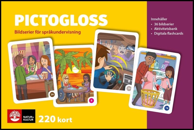 Johansson, Cornelia| Klingelhöfer, Gabrielle | Pictogloss Bildserier för språkundervisning