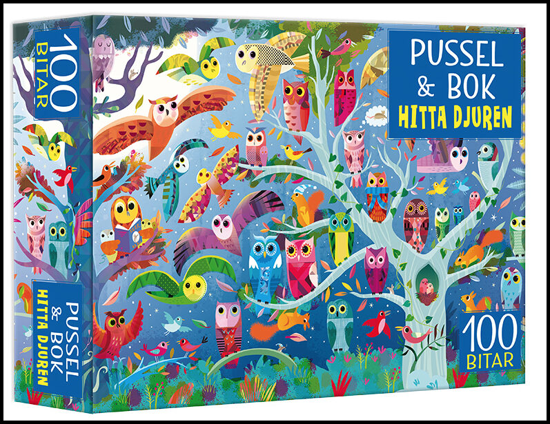 Robson, Kirsteen | Pussel & bok. Hitta djuren!