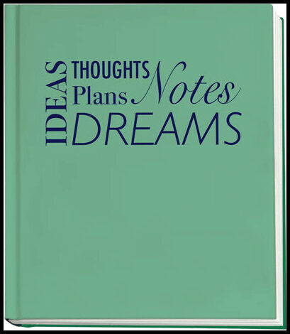 Ideas, Thoughts, Plans, Notes, Dreams : Anteckningsbok