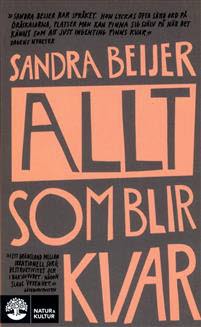 Beijer, Sandra | Allt som blir kvar