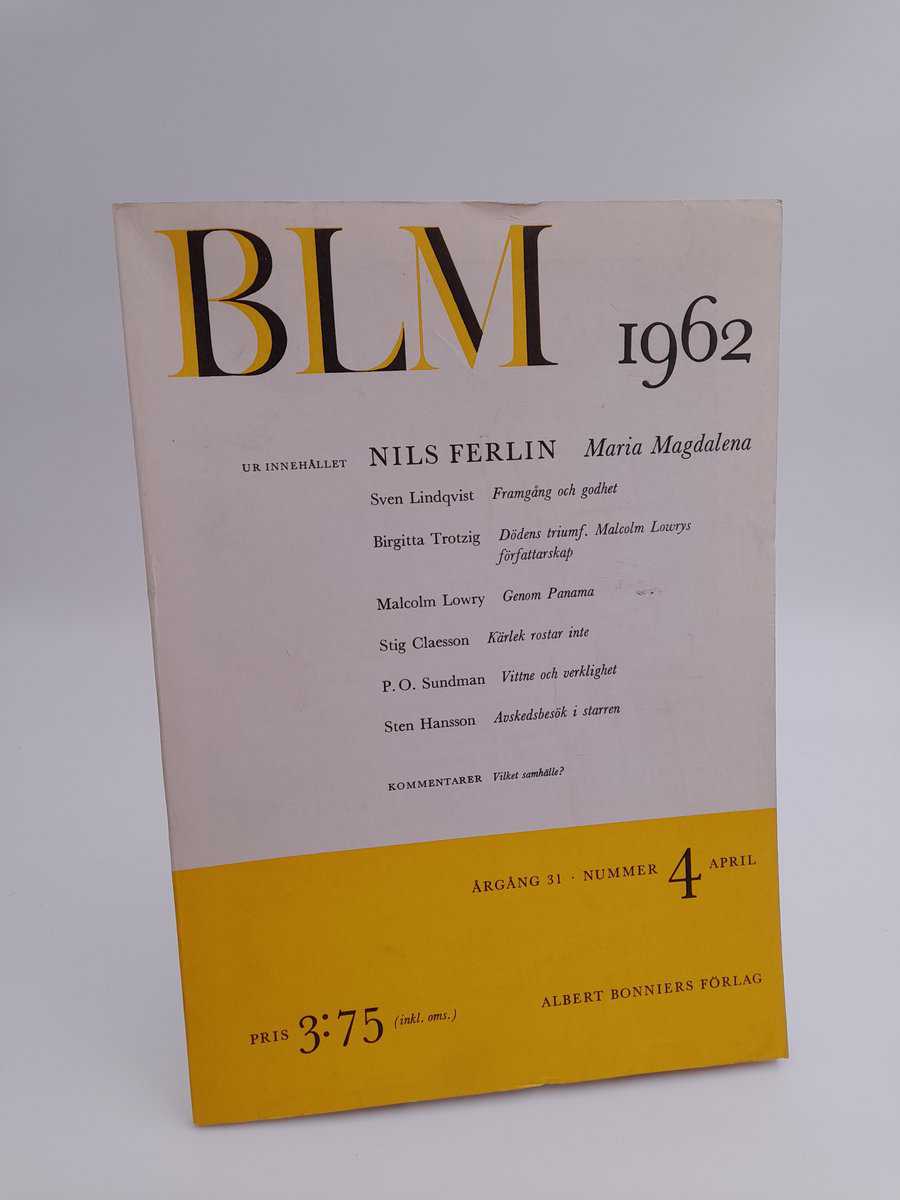 Bonniers litterära magasin | 1962/4