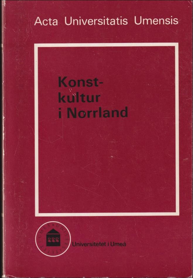 Elliot, Karin / Råberg, Per G. | Konstkultur i Norrland