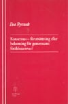 Ryrstedt, Eva | Konsensus Förutsättning eller belastning för gemensamt föräldraansvar?
