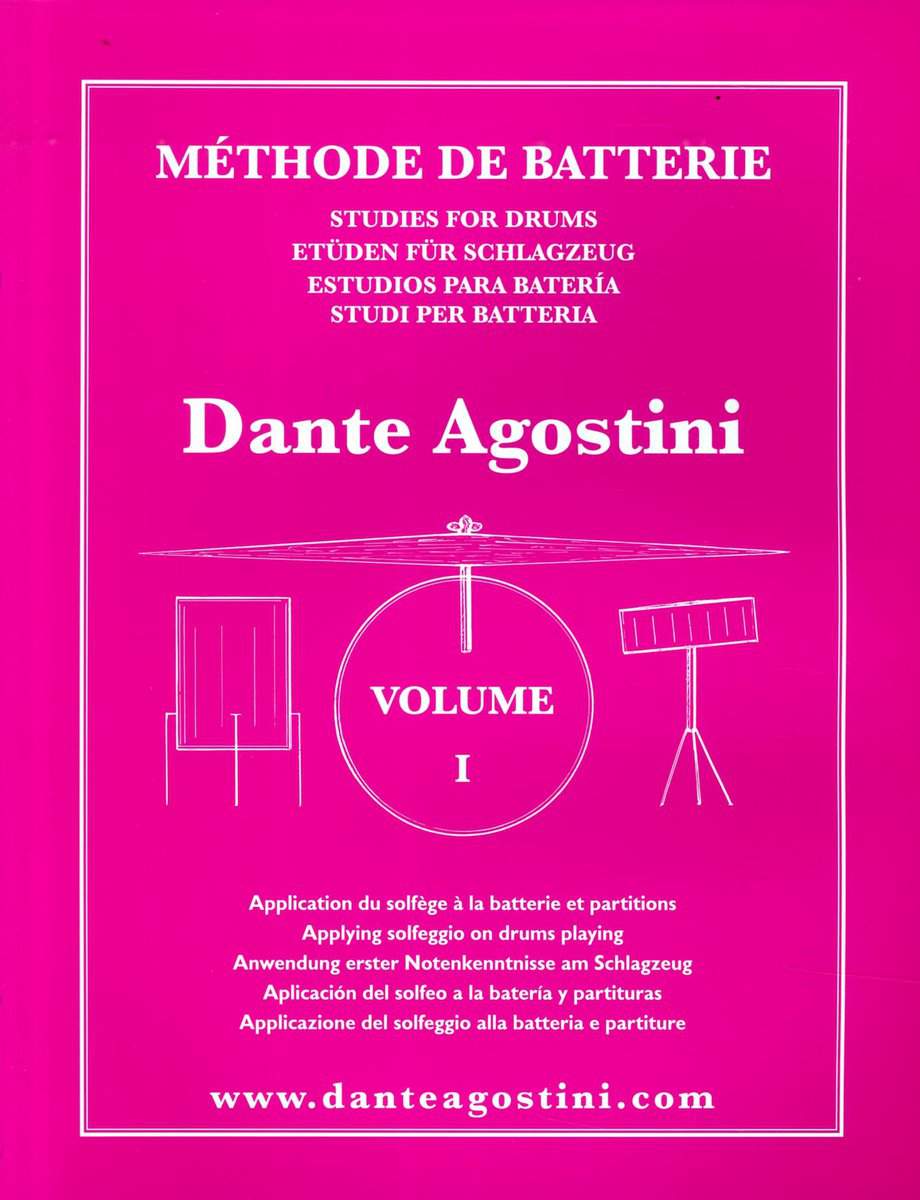 Agostini, Dante | Methode de Batterie vol 1