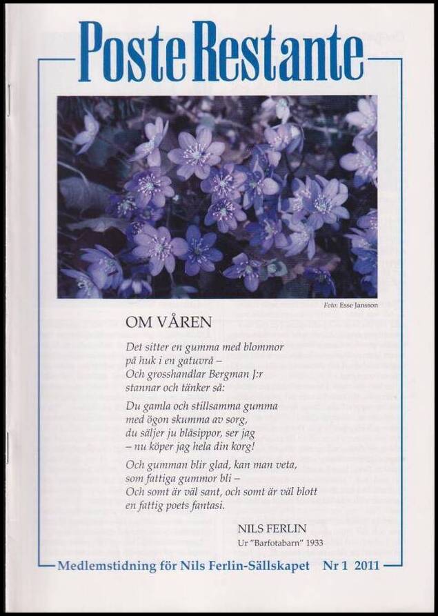 Poste Restante | 2011 / 1