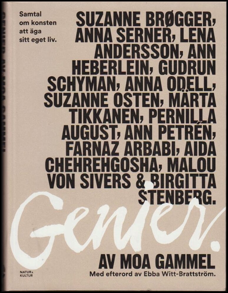 Gammel, Moa | Genier : Samtal om konsten att äga sitt eget liv