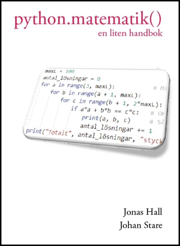 Hall, Jonas | Stare, Johan | python.matematik()