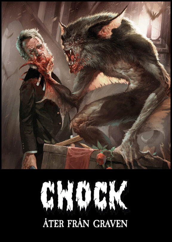 Flintberg, Björn | Chock. Åter från graven (lyxutgåva) : Spelarens bok (lyxutgåva)
