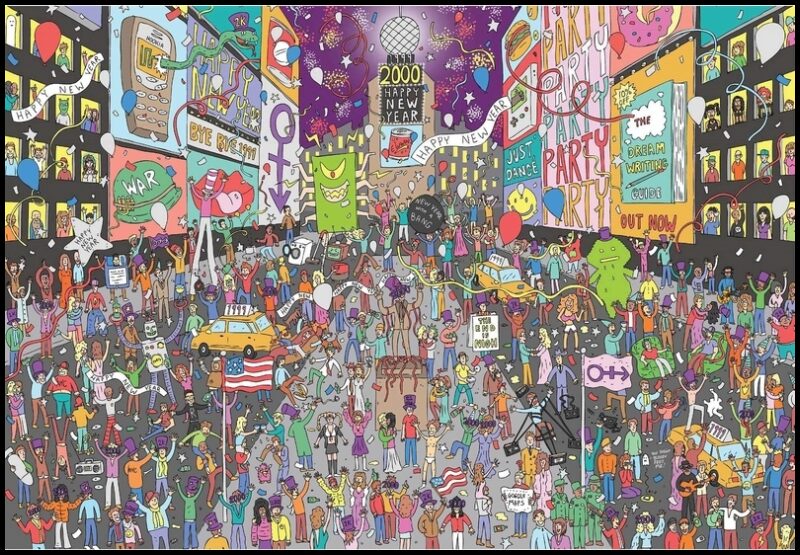 Where's Prince? Prince in 1999 : 500 piece jigsaw puzzle