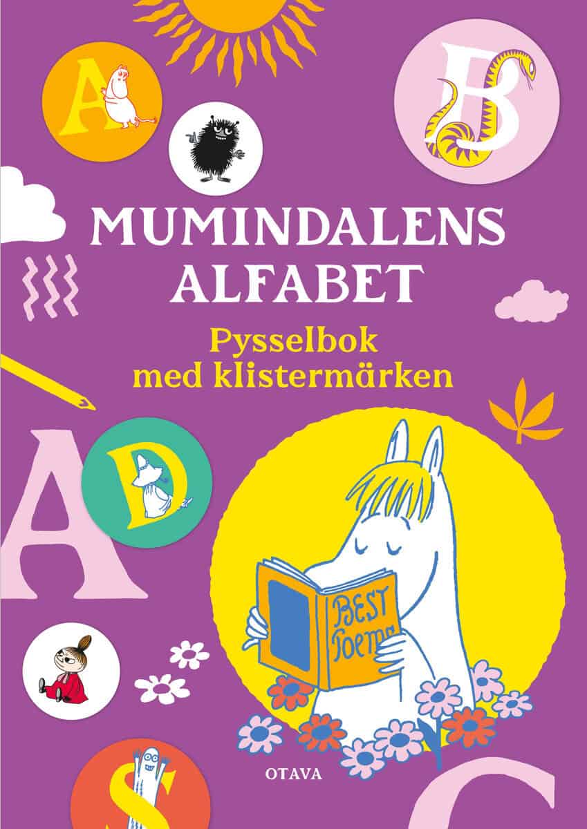 Nivukoski, Paula | Mumindalens alfabet : Pysselbok med klistermärken