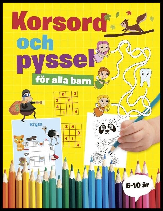 Korsord och pyssel för alla barn