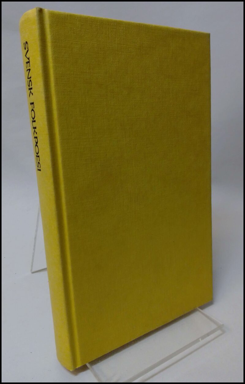 Klintberg, Bengt af / Zetterholm, Finn | Svensk folkpoesi