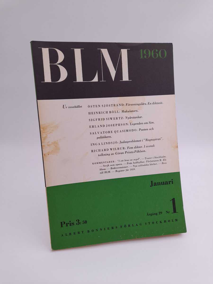 Bonniers litterära magasin | 1960/1