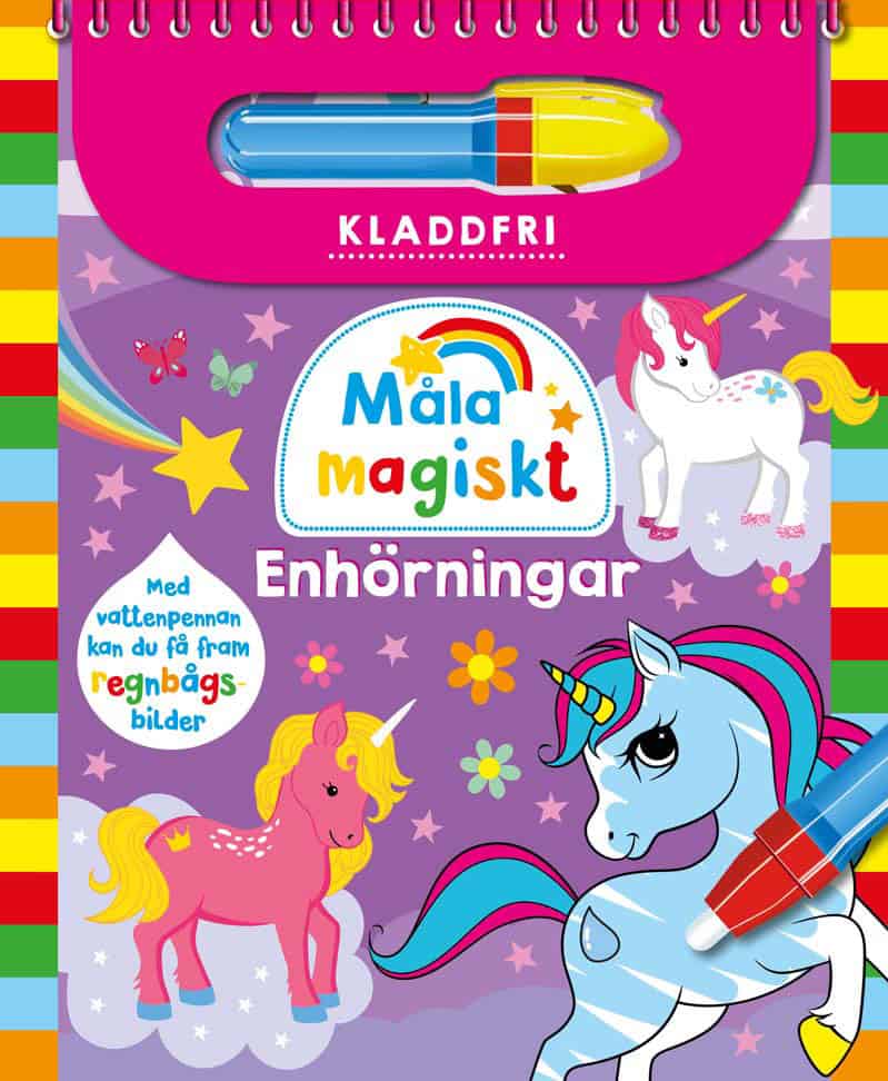 Måla magiskt. Enhörningar : Enhörningar