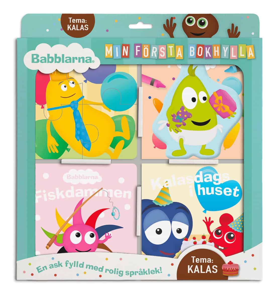 Tisell, Anneli | Babblarna, Min första bokhylla, tema Kalas