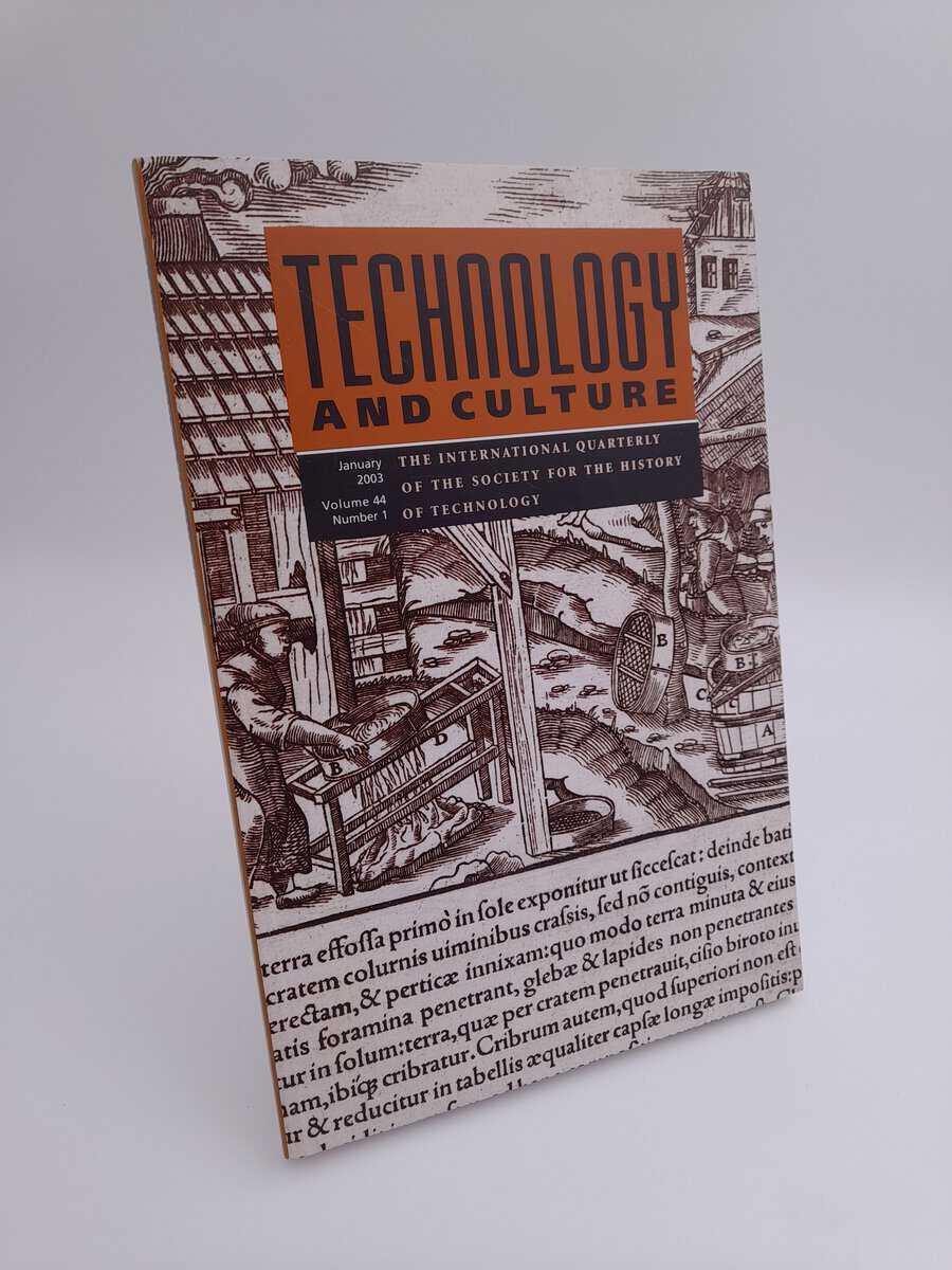 Technology and culture | 2003/1