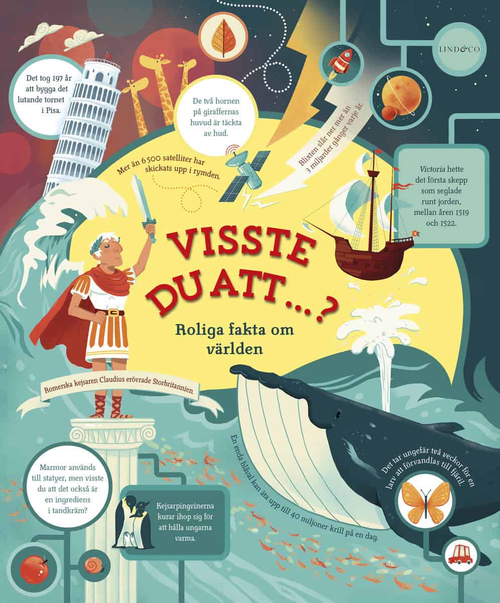 Maclaine, James | Visste du att ...? : Roliga fakta om världen