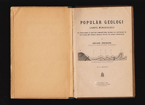 Erdmann, Edvard | Populär geologi : (jemte mineralogi). En framställning af jordytans sammansättning, bildning och fortf...
