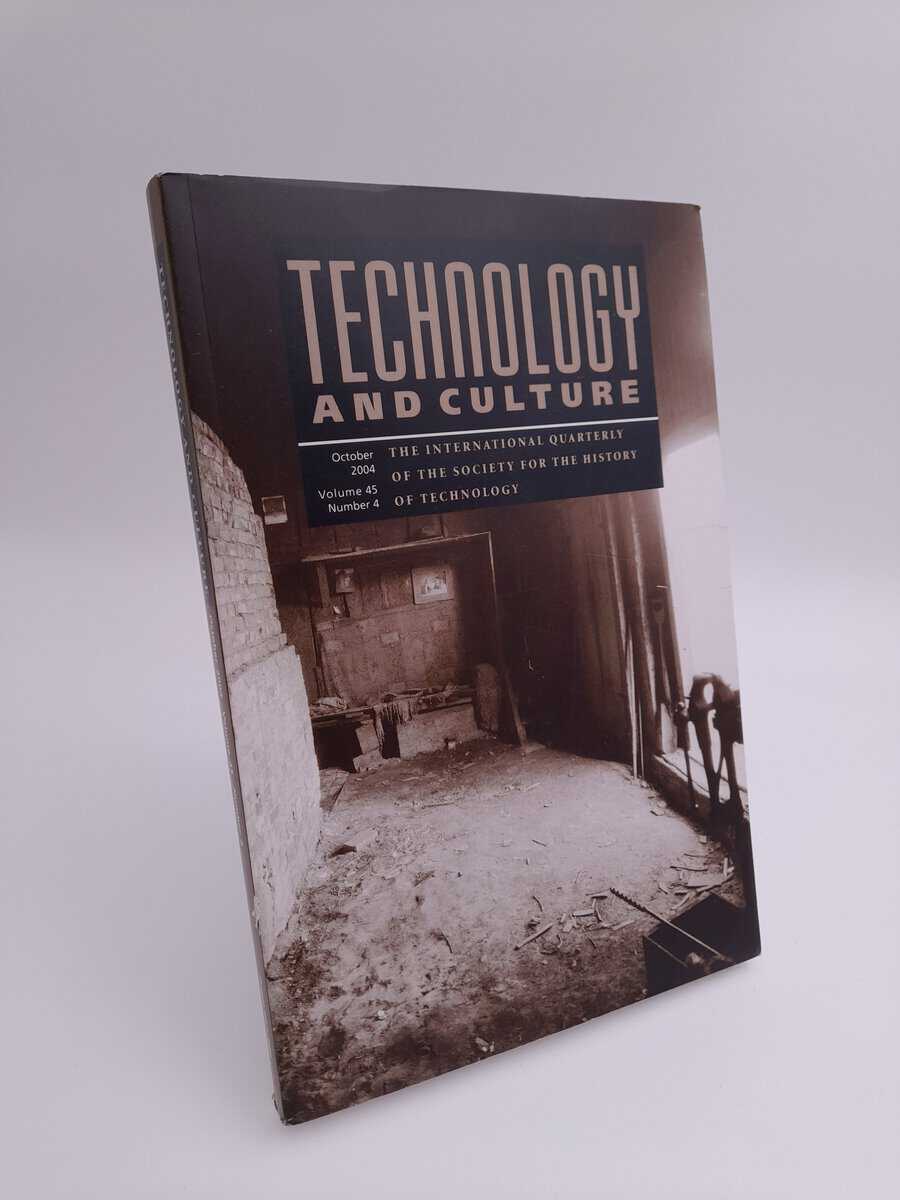 Technology and culture | 2004/4