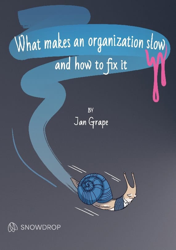 Grape, Jan | What makes an organization slow and how to fix it
