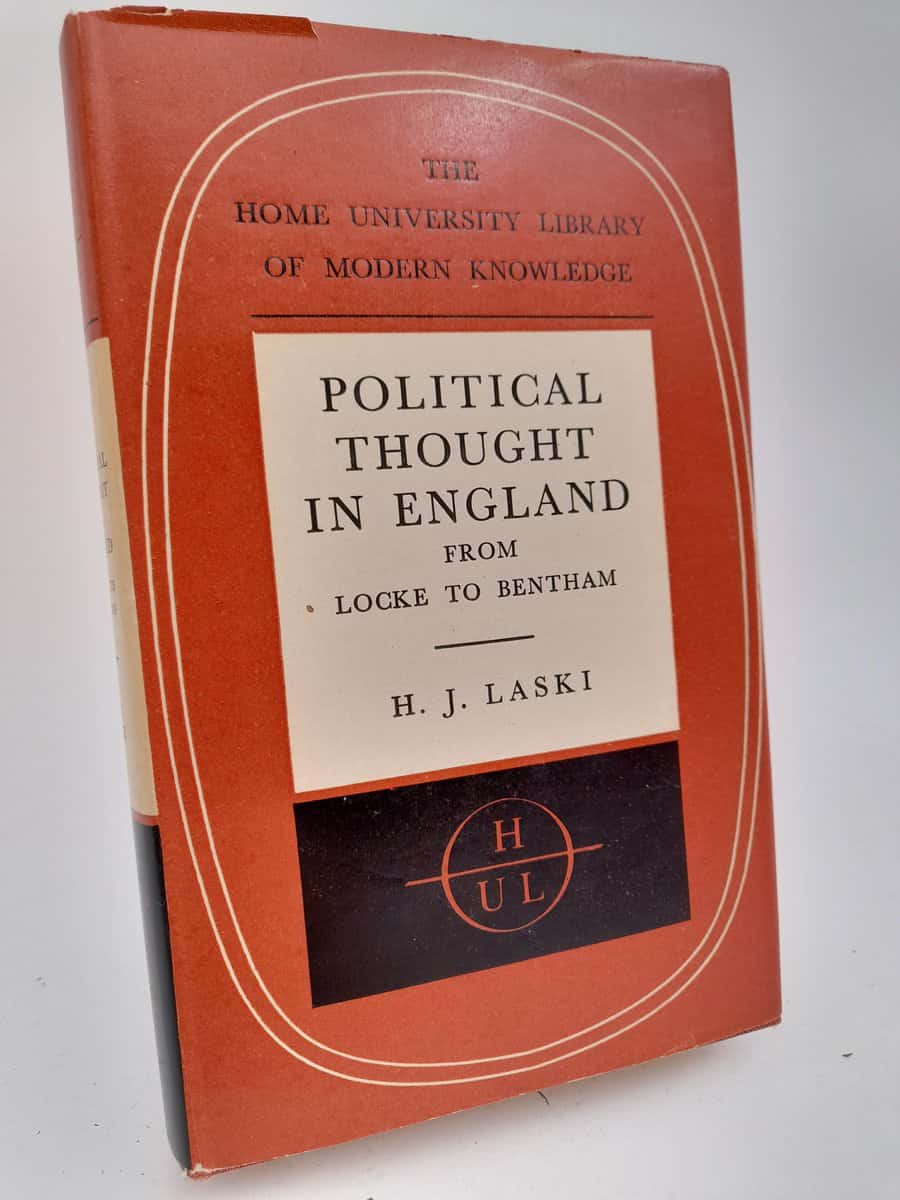Laski, H. J. | Political thought in England : Locke to Bentham