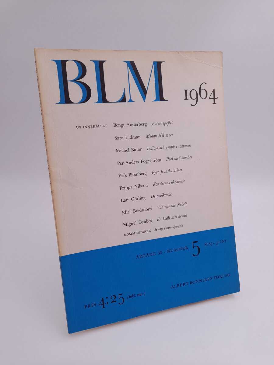 Bonniers litterära magasin | 1964/5