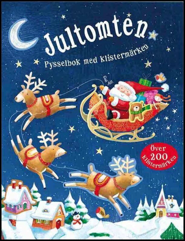 Taplin, Sam | Jultomten : Pysselbok med klistermärken