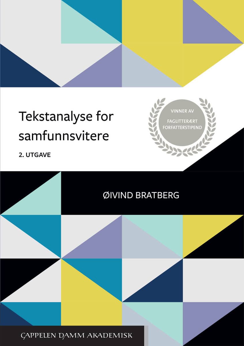 Bratberg, Øivind | Tekstanalyse for samfunnsvitere